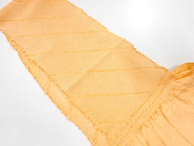 正絹　振袖用　絞り　帯揚げ